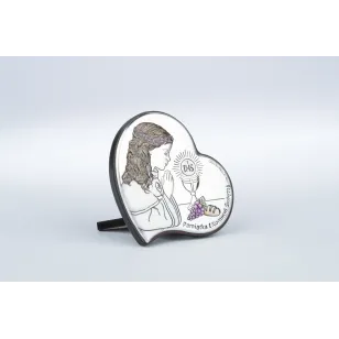 SOUVENIR UND HEILIGES ABENDMAHL FÜR DAS MÄDCHEN (HERZ)