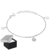 Silbernes Armband mit SB28 Ringen| ergold