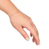 Srebrna bransoletka GWIAZDKI