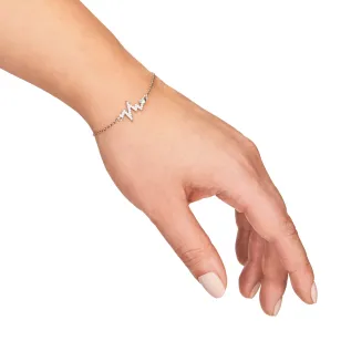 Silbernes Armband Puls SB19| ergold