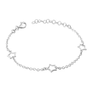 Srebrna bransoletka Gwiazdy SB23| ERgold