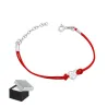 Durchbrochenes Armband kleine herzrote Saite SBS22 | ergold