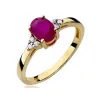 Gold Diamantring EY-308 Saphir | ergold