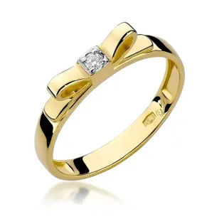 Gold Diamant Ring EY-290 0.03ct | ergold