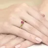 Gold Diamantring EY-68 Rubin | ergold