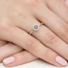 Gold Diamantring EY-238 Tansanit | ergold