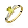 Goldener Diamantring EY-94 Zitronen-| ergold