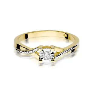 Gold Diamant ring EY-361 0.08ct | ergold