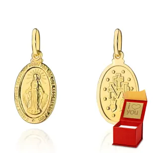⭐ Wundersame Medaille Anhänger anhänger pr. 585 ♥ Ergold