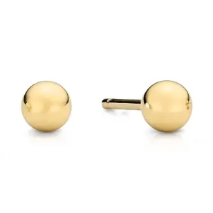 ⭐ Kugelohrringe super leicht 6mm pr. 333 ♥ Ergold
