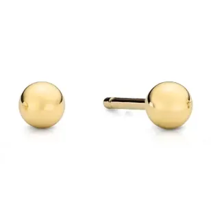 ⭐ Kugelohrringe super leicht 5mm ♥ Ergold