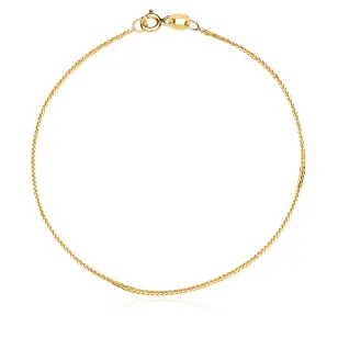 Bransoletka splot LISI OGON 19 cm próba 585