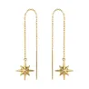 ⭐ Ohrringe mit Gewinde gold polar ♥ star Ergold