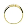 Goldring mit Strassplatten P2.1359 | ergold