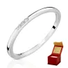 Gold Ring Delicate Circle 585 Weißgold P3.1651BP | ergold