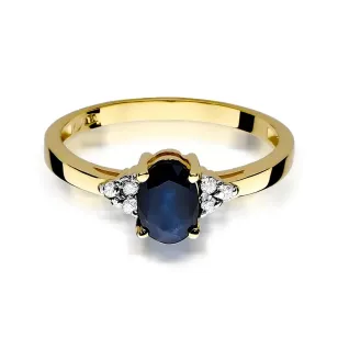 Gold Diamantring EY-308 Rubin | ergold