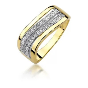 Gold Diamant Ring EY-416 0.18ct | ergold