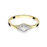 Gold Diamant Ring EY-56 0.17ct | ergold