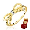 Goldkokette Ring mit Schleife P1.950 | ergold