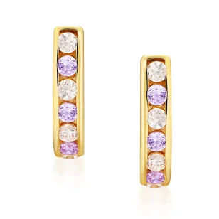 Goldene Ohrringe Paths Sparkle K1.141 | ergold