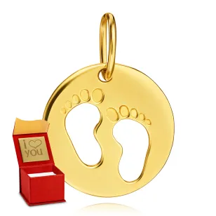 FEET Gold Anhänger W3.2393n| ergold