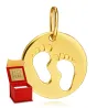 FEET Gold Anhänger W3.2393n| ergold