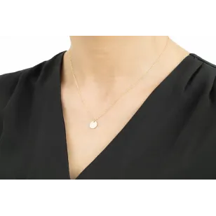 Złoty naszyjnik NZ009SING| ERgold