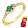 Goldene Ringsteine Schönes Muster P3.1519P | ergold