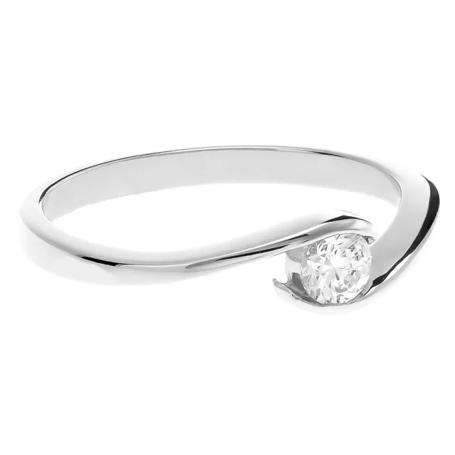 ELEGANTER GOLDRING MIT STRASS P2.1036 | ergold