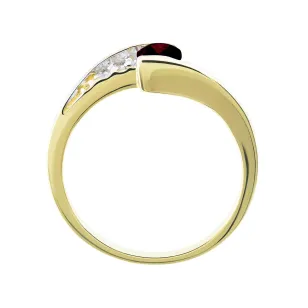 Asymmetrischer Goldring P3.1534 | ergold