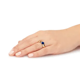 Goldring mit großem Stein P3.1615P | ergold