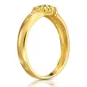 Goldring mit Strasssteinen Blume P3.1618| ergold