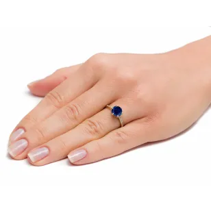 Goldener Verlobungsring Zircon P3.1573 | ergold