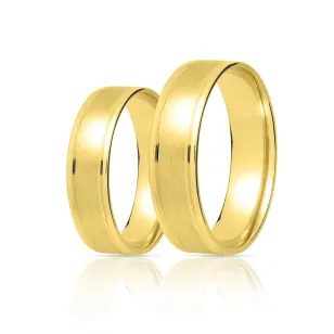 Klasyczna złota obrączka 4 mm próba 585 Rozm. 15 - 23