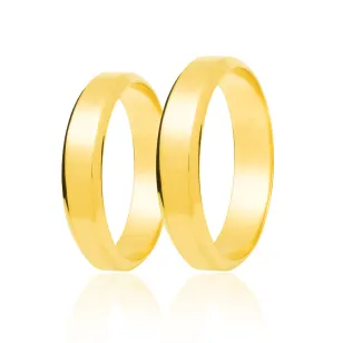 Klassische Gold 3mm Ringe 585 |ergold
