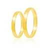Klassische Gold 3mm Ringe 585 |ergold