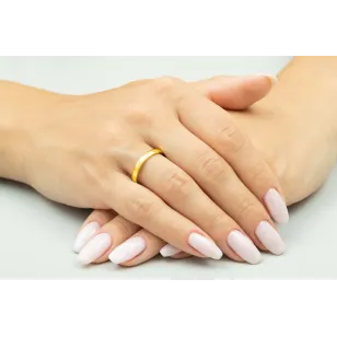 Klassische Gold 3mm Ringe 585 |ergold