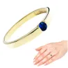 Gold Ring Blue Stone Test 585 P1.114nP | ergold