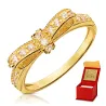 Goldkokette Ring mit Schleife P1.950 | ergold