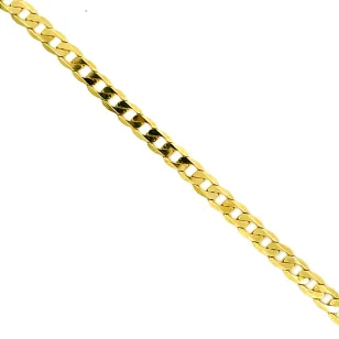 Bransoletka splot PANCERKA 18,5 cm próba 585