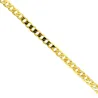 Bransoletka splot PANCERKA 18,5 cm próba 585
