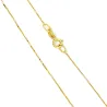 Łańcuszek KOSTKA 50 cm próba 585| ERgold