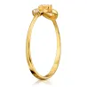 Goldring mit Strasssteinen SQUARE P2.1296 | ergold