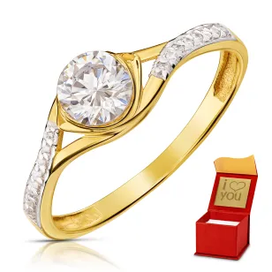 Goldring Zirkons beeindruckender Stein P3.1501 | ergold