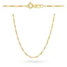 ⭐ Łańcuszek złoty pr. 585 - splot figaro gucci 55 cm ♥ Ergold