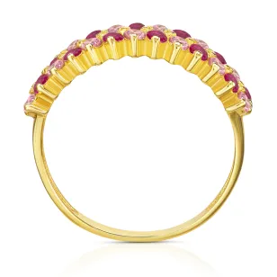 Gold Ring Checkerboard P1.15cxb | ergold