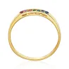 Goldring mit Steinen P2.1377 | ergold