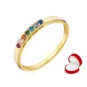 Goldring mit Steinen P2.1377 | ergold