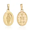 ⭐ Medalik złoty cudowny pr. 585 ♥ Ergold