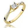Gold Diamant ring EY-361 0.08ct | ergold